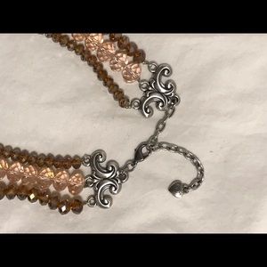 Sparkly bead necklace